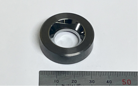 フタワ精密製作所の内径研削による超硬部品